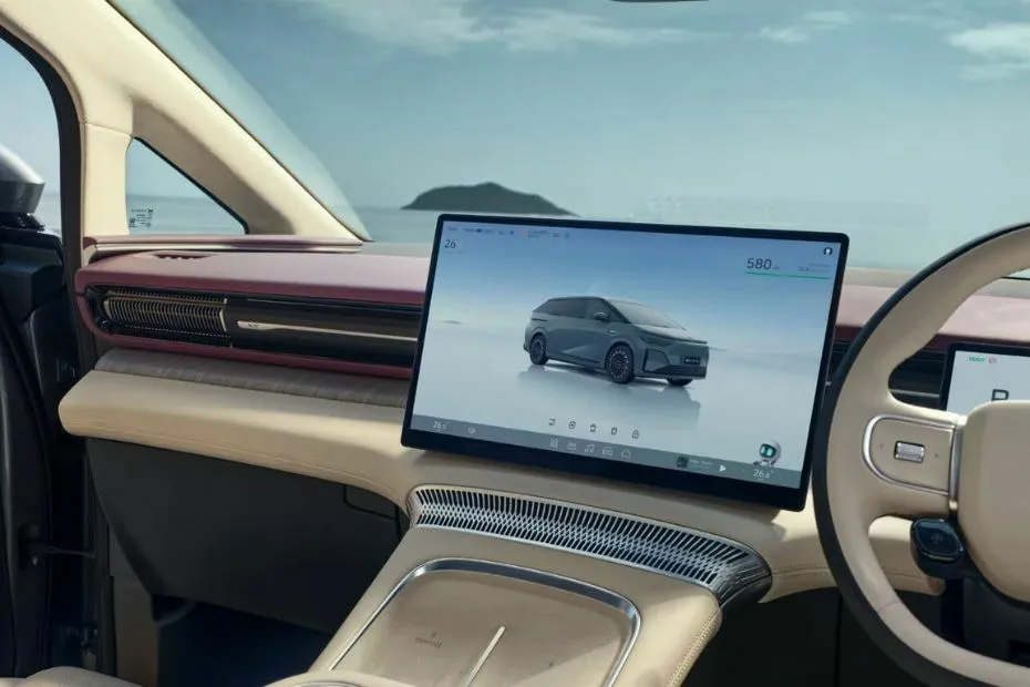 XPENG X9 interior 1